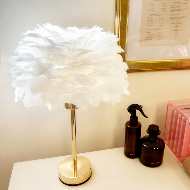 Madártollas DIY ajándékötletek 9 Lampabura tollakkal