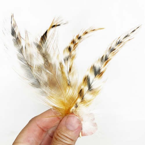 NYAKTOLLAK 5/CS 6 madártollak, madártoll dekor, kreatív alapanyag, kreatív kellék, kreatív dekor kellék