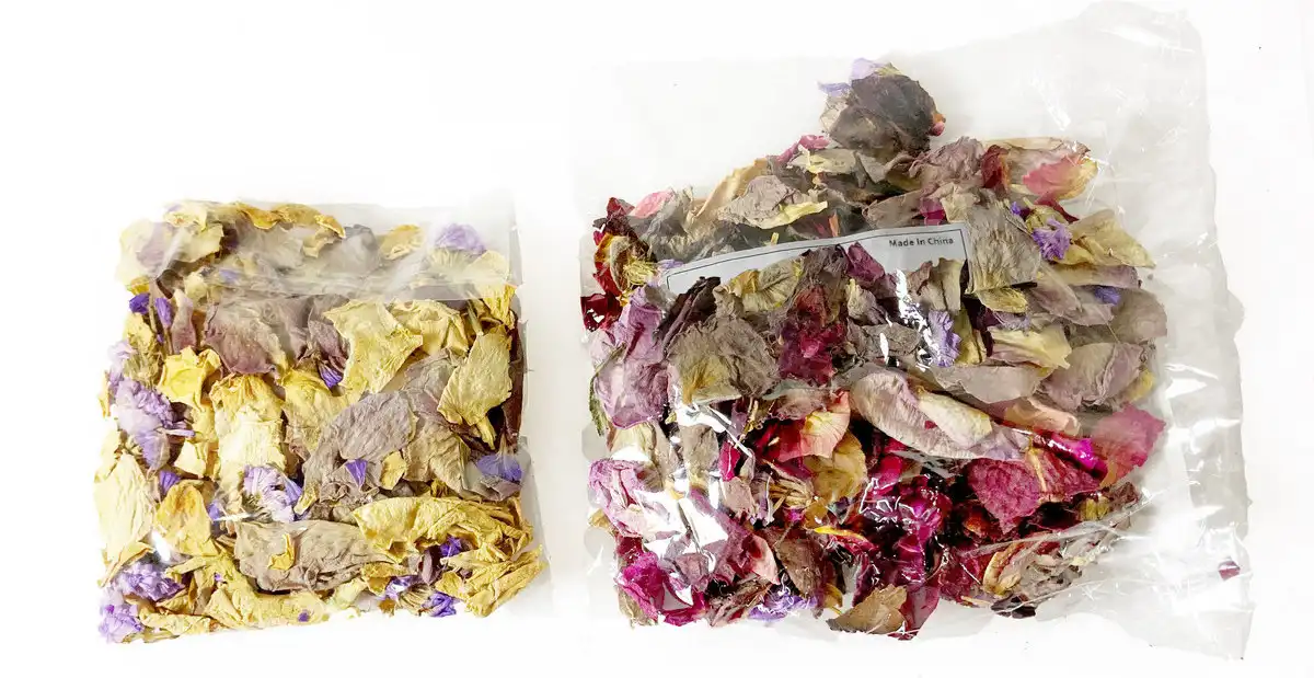 kínai rózsa szirmok