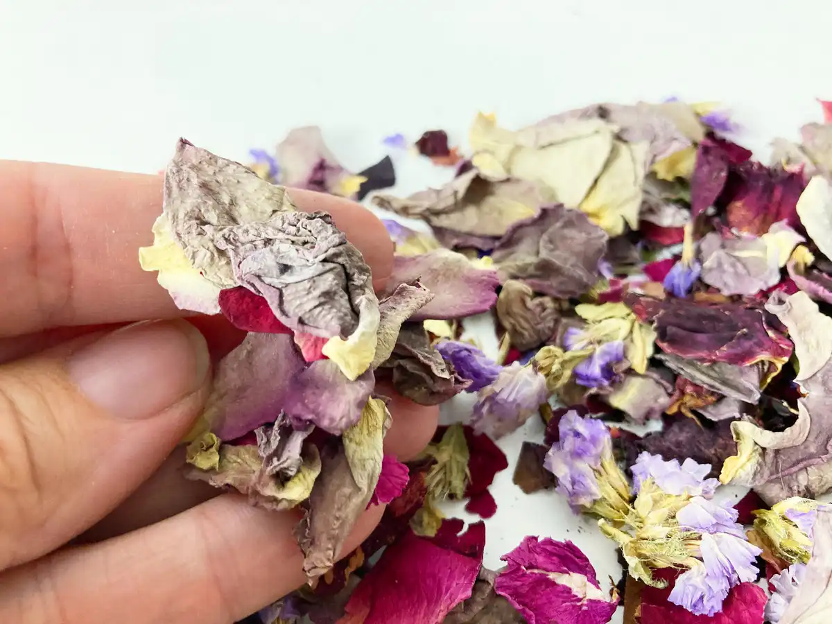 a kínai szárított virágszirom