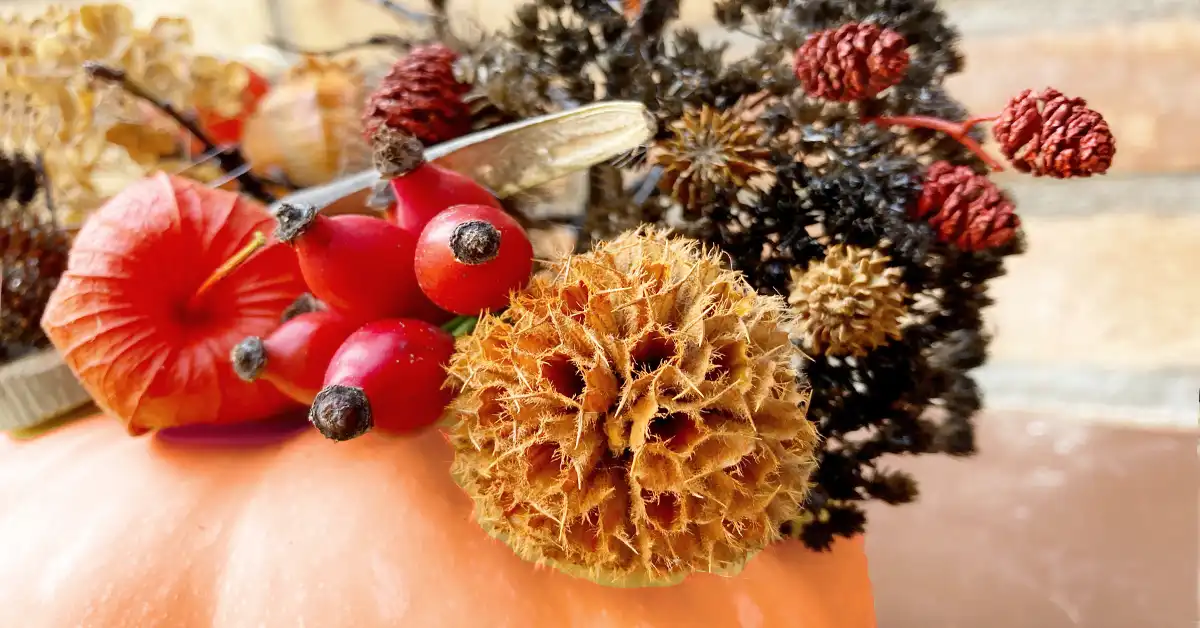 őszi dekorációk házilag