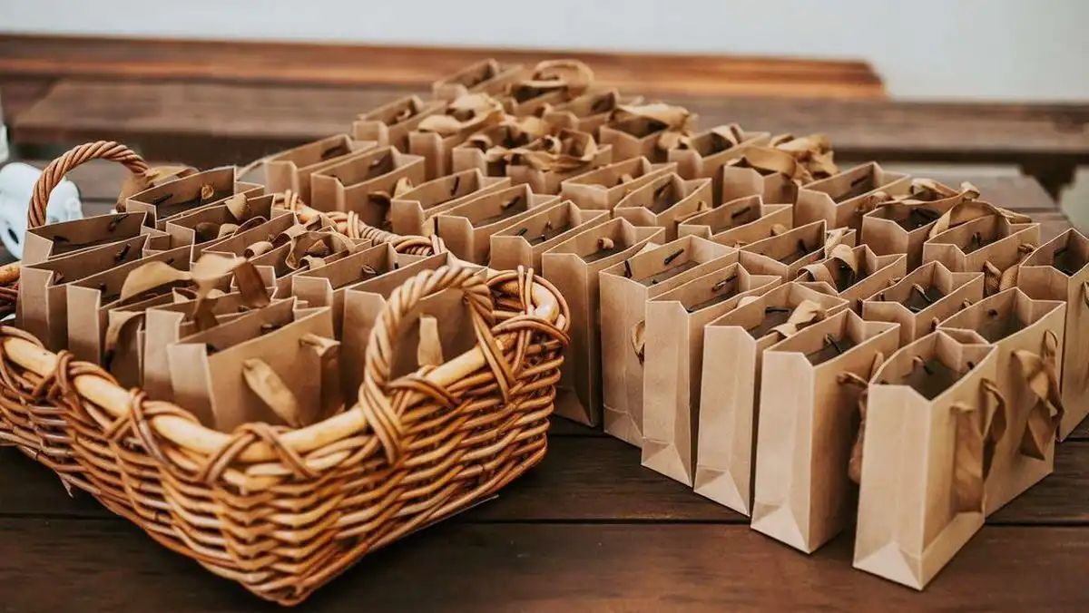 környezetbarát ajándékcsomagolás